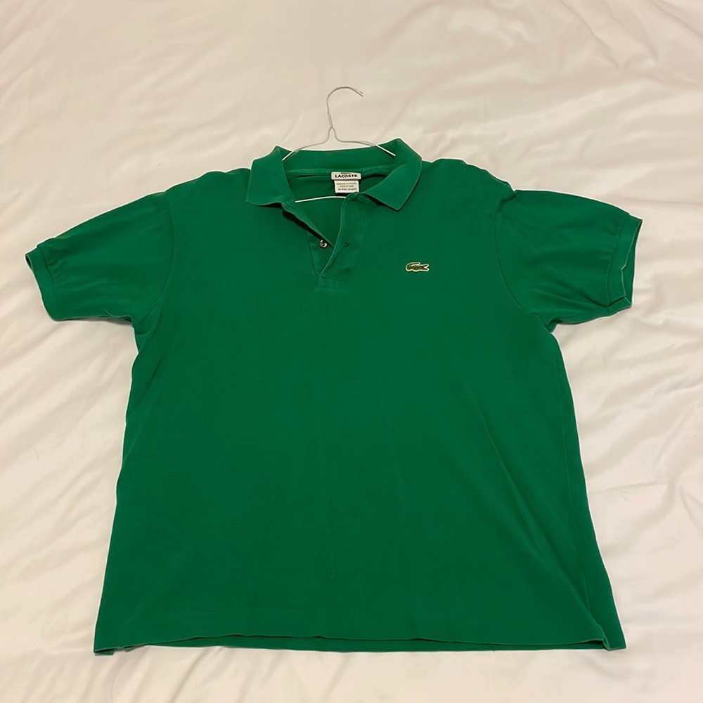 Lacoste Green Men’s Polo Size 5